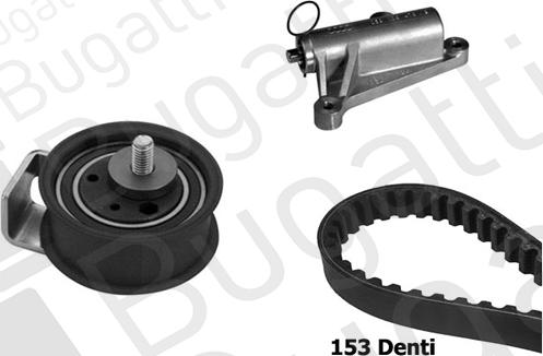 BUGATTI BKCD0725 - Kit cinghie dentate www.autoricambi360.it