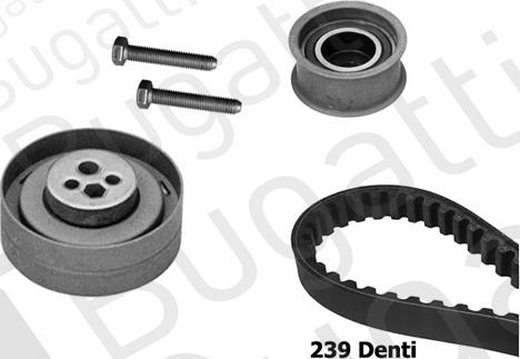 BUGATTI BKCD0728 - Kit cinghie dentate www.autoricambi360.it