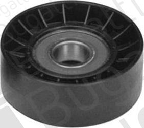 BUGATTI BPOA1480P - Galoppino / Guidacinghia, Cinghia Poly-V www.autoricambi360.it