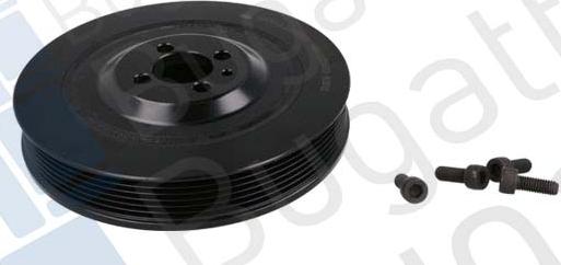BUGATTI BPSD1023-ND - Puleggia cinghia, Albero a gomiti www.autoricambi360.it