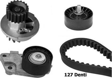BUGATTI KBU9103A - Pompa acqua + Kit cinghie dentate www.autoricambi360.it