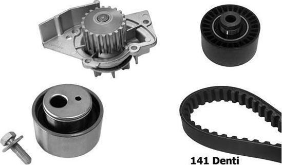 BUGATTI KBU5509C - Pompa acqua + Kit cinghie dentate www.autoricambi360.it