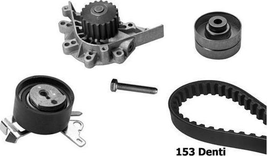 BUGATTI KBU5510A - Pompa acqua + Kit cinghie dentate www.autoricambi360.it