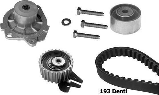 BUGATTI KBU5013C - Pompa acqua + Kit cinghie dentate www.autoricambi360.it