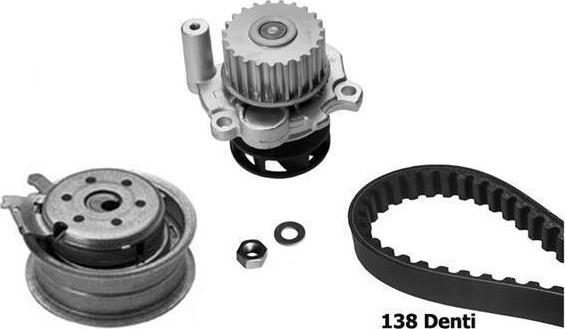 BUGATTI KBU5113A - Pompa acqua + Kit cinghie dentate www.autoricambi360.it
