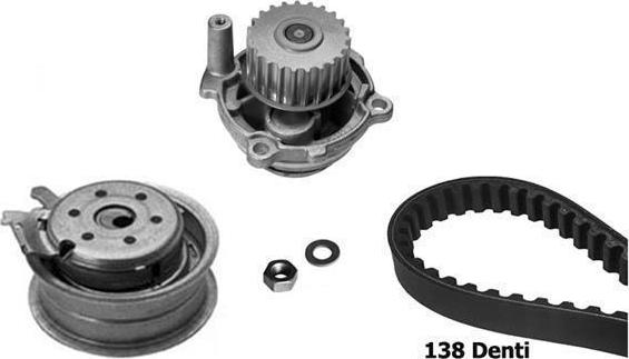 BUGATTI KBU5112B - Pompa acqua + Kit cinghie dentate www.autoricambi360.it