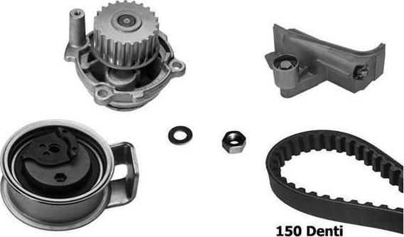 BUGATTI KBU5112C - Pompa acqua + Kit cinghie dentate www.autoricambi360.it