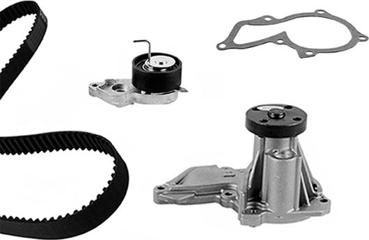 BUGATTI KBU6010A - Pompa acqua + Kit cinghie dentate www.autoricambi360.it