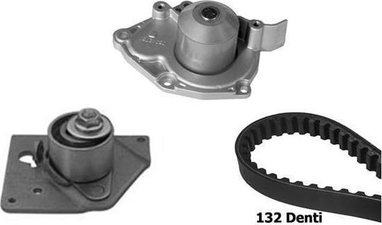 BUGATTI KBU10006B - Pompa acqua + Kit cinghie dentate www.autoricambi360.it