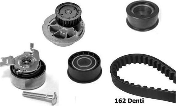 BUGATTI KBU10019B - Pompa acqua + Kit cinghie dentate www.autoricambi360.it