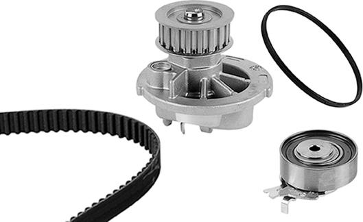 BUGATTI KBU10020A - Pompa acqua + Kit cinghie dentate www.autoricambi360.it
