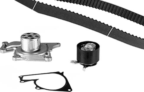 BUGATTI KBU10145B - Pompa acqua + Kit cinghie dentate www.autoricambi360.it