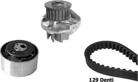 BUGATTI KBU10153C - Pompa acqua + Kit cinghie dentate www.autoricambi360.it