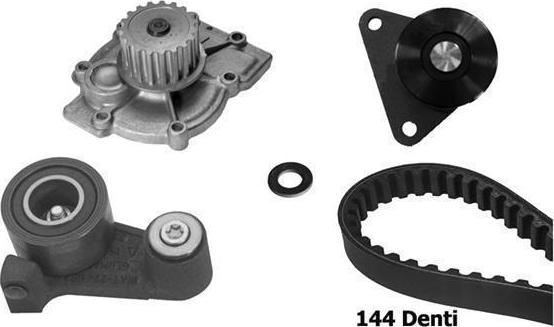 BUGATTI KBU10138B - Pompa acqua + Kit cinghie dentate www.autoricambi360.it