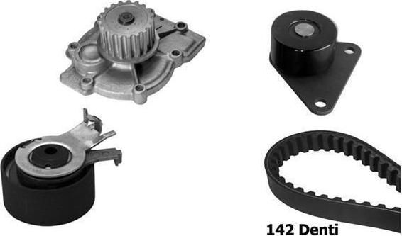 BUGATTI KBU10138C - Pompa acqua + Kit cinghie dentate www.autoricambi360.it