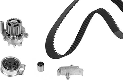 BUGATTI KBU10380B - Pompa acqua + Kit cinghie dentate www.autoricambi360.it