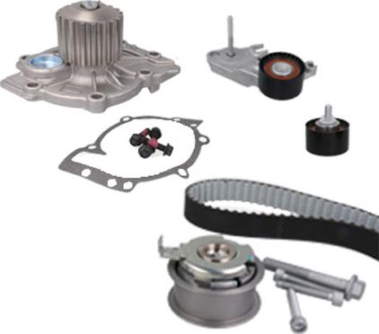 BUGATTI KBU10292A - Pompa acqua + Kit cinghie dentate www.autoricambi360.it