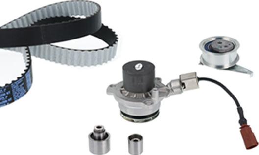 BUGATTI KBU10246A - Pompa acqua + Kit cinghie dentate www.autoricambi360.it