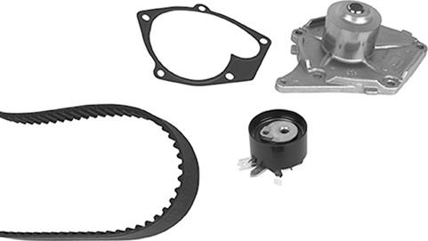 BUGATTI KBU10209A - Pompa acqua + Kit cinghie dentate www.autoricambi360.it
