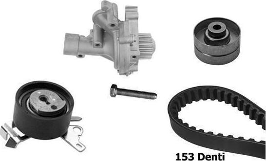 BUGATTI KBU10234A - Pompa acqua + Kit cinghie dentate www.autoricambi360.it