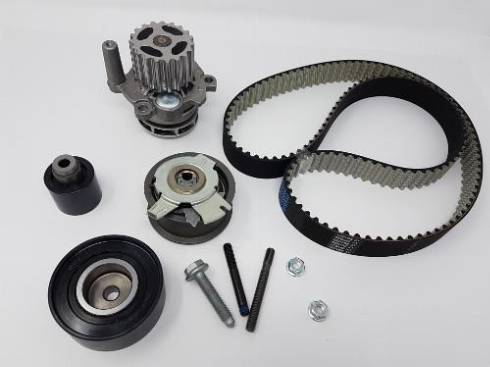 BUGATTI KBU10228A - Pompa acqua + Kit cinghie dentate www.autoricambi360.it