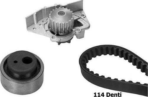 BUGATTI KBU10273A - Pompa acqua + Kit cinghie dentate www.autoricambi360.it