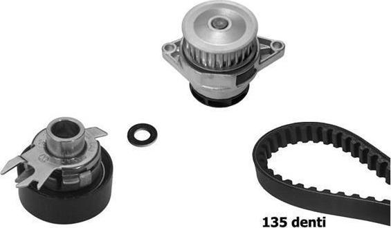 BUGATTI KBU8704C - Pompa acqua + Kit cinghie dentate www.autoricambi360.it