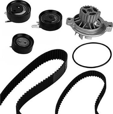 BUGATTI KBU8713B - Pompa acqua + Kit cinghie dentate www.autoricambi360.it