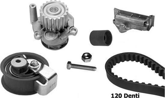 BUGATTI KBU8712A - Pompa acqua + Kit cinghie dentate www.autoricambi360.it