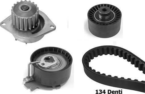 BUGATTI KBU7407B - Pompa acqua + Kit cinghie dentate www.autoricambi360.it