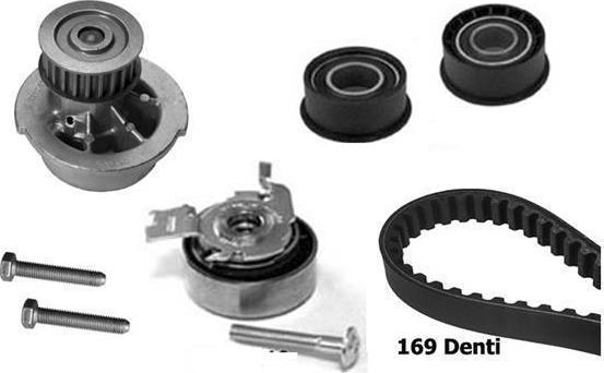 BUGATTI KBU7204A - Pompa acqua + Kit cinghie dentate www.autoricambi360.it