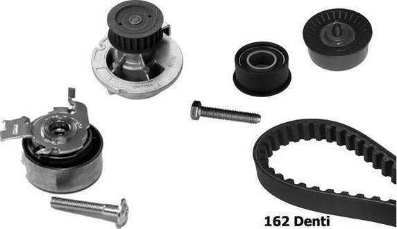 BUGATTI KBU7213B - Pompa acqua + Kit cinghie dentate www.autoricambi360.it