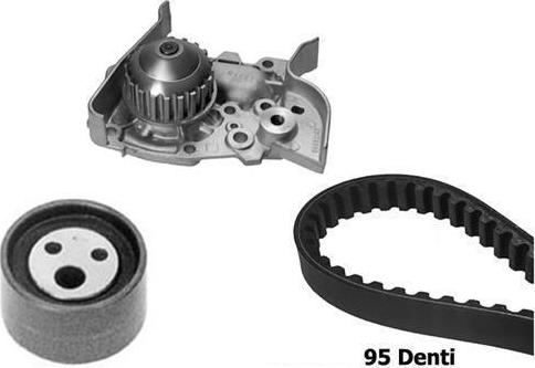 BUGATTI KBU7715A - Pompa acqua + Kit cinghie dentate www.autoricambi360.it