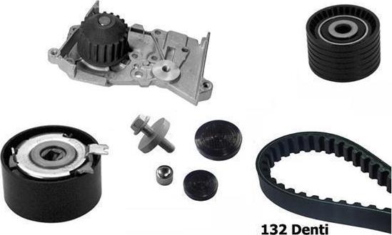 BUGATTI KBU7718B - Pompa acqua + Kit cinghie dentate www.autoricambi360.it