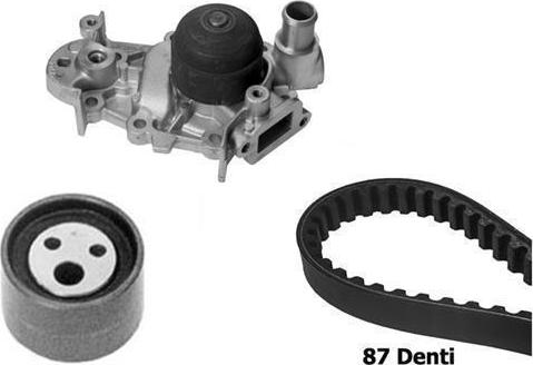 BUGATTI KBU7717A - Pompa acqua + Kit cinghie dentate www.autoricambi360.it