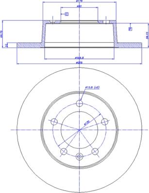 TRW DF4234 - Discofreno www.autoricambi360.it
