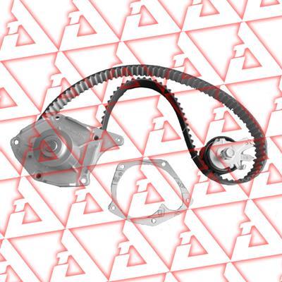 CAR KPA37054A - Pompa acqua + Kit cinghie dentate www.autoricambi360.it