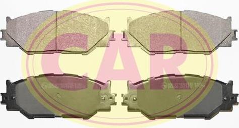 CAR PNT2141 - Kit pastiglie freno, Freno a disco www.autoricambi360.it