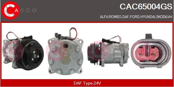 Casco CAC65004GS - Compressore, Climatizzatore www.autoricambi360.it