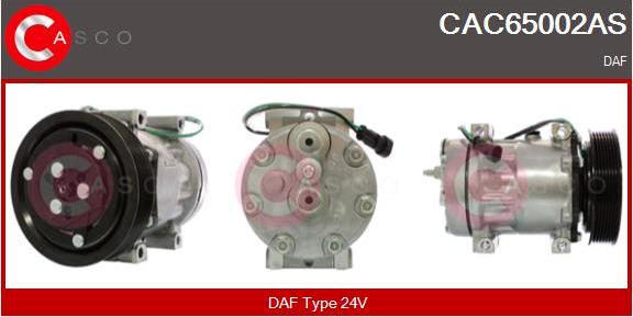 Casco CAC65002AS - Compressore, Climatizzatore www.autoricambi360.it