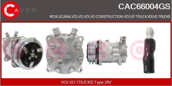 Casco CAC66004GS - Compressore, Climatizzatore www.autoricambi360.it