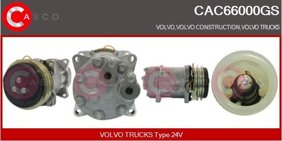 Casco CAC66000GS - Compressore, Climatizzatore www.autoricambi360.it
