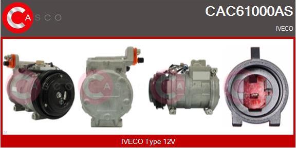 Casco CAC61000AS - Compressore, Climatizzatore www.autoricambi360.it