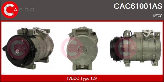 Casco CAC61001AS - Compressore, Climatizzatore www.autoricambi360.it