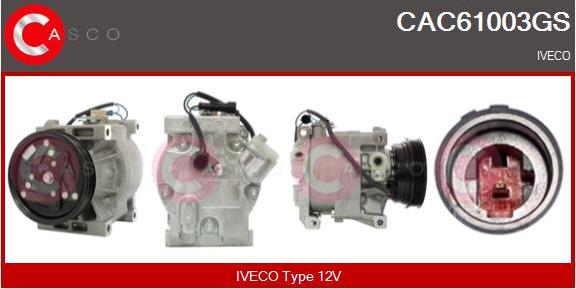 Casco CAC61003GS - Compressore, Climatizzatore www.autoricambi360.it