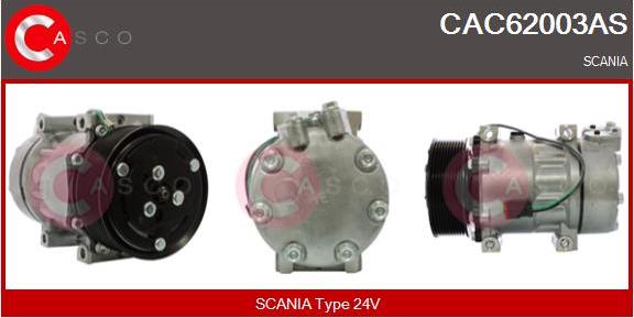 Casco CAC62003AS - Compressore, Climatizzatore www.autoricambi360.it