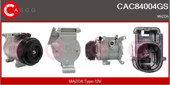 Casco CAC84004GS - Compressore, Climatizzatore www.autoricambi360.it