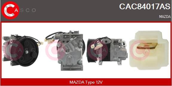 Casco CAC84017AS - Compressore, Climatizzatore www.autoricambi360.it