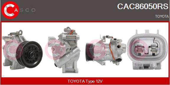 Casco CAC86050RS - Compressore, Climatizzatore www.autoricambi360.it