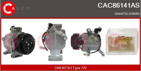 Casco CAC86141AS - Compressore, Climatizzatore www.autoricambi360.it